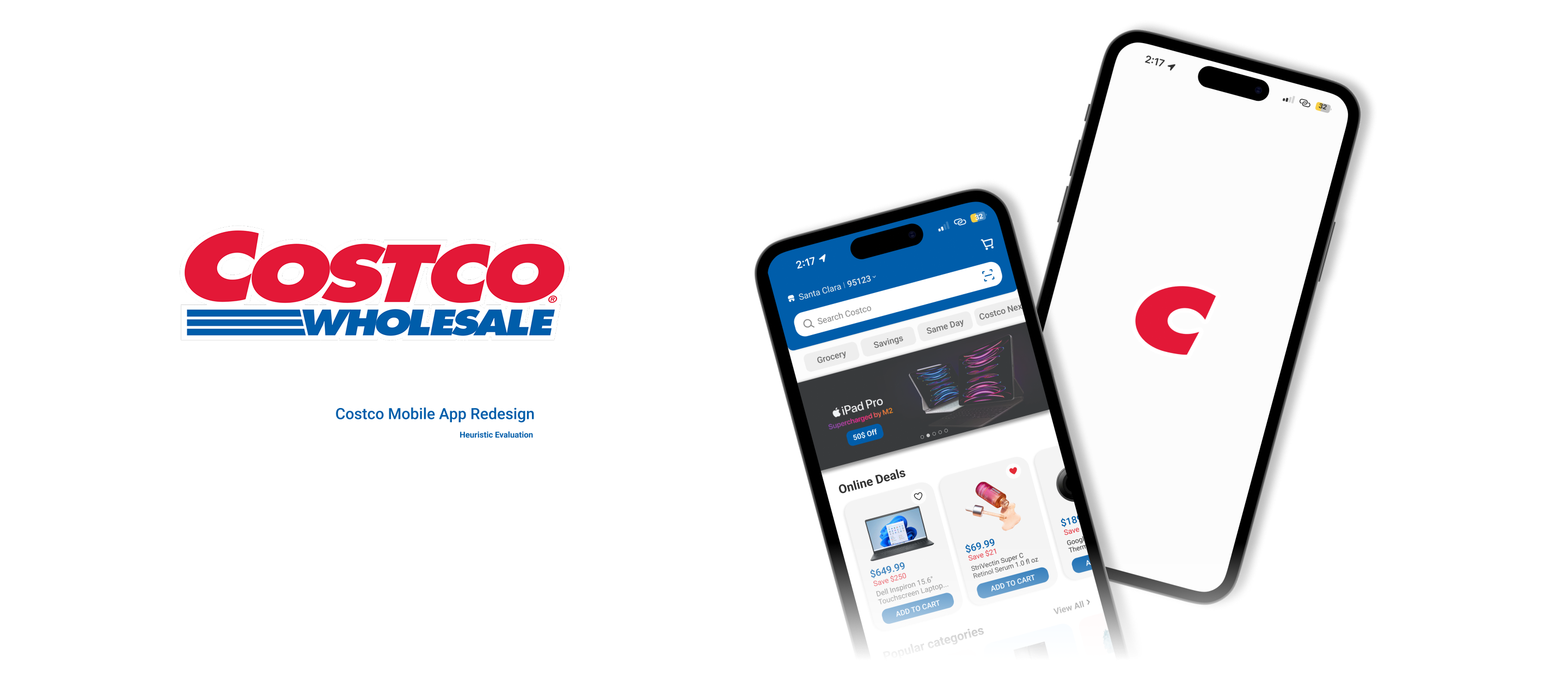 Costco Redesign Header Image